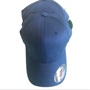 2/$20 Unisex NWT Flexfit Hat Bamboo Navy